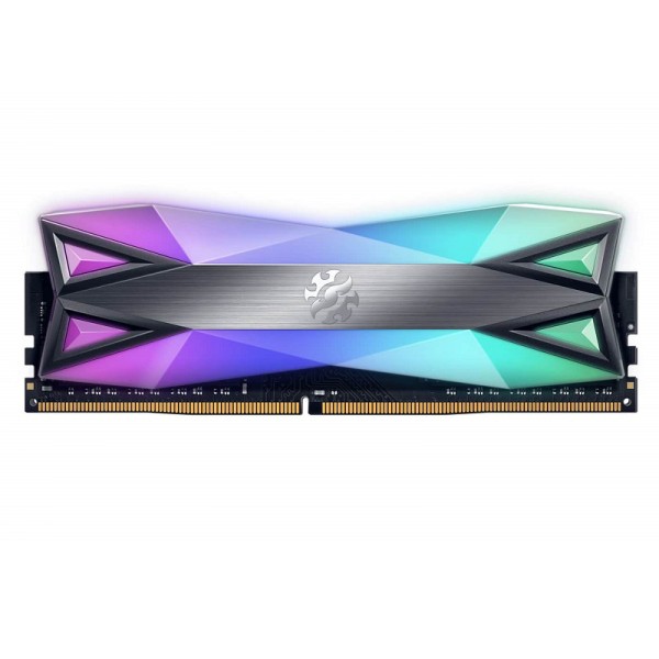 image of Adata D60 RGB 8GB DDR4 3600 MHz Gaming RAM with Spec and Price in BDT