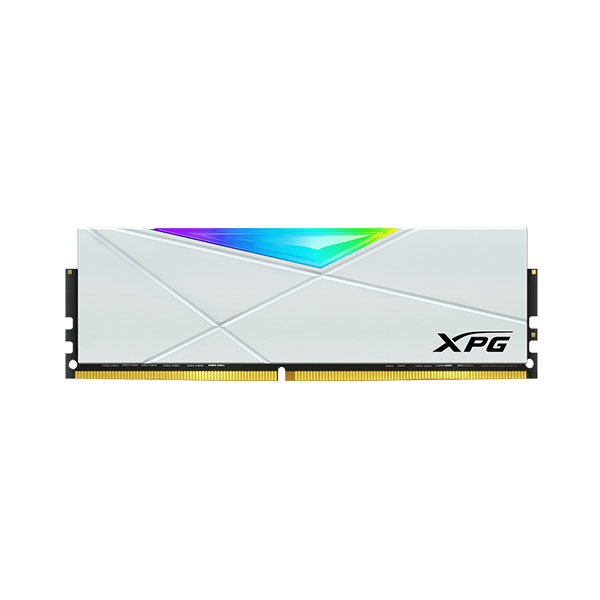 image of Adata D50 16GB DDR4 3600 MHz RGB gaming RAM - Gray/White with Spec and Price in BDT