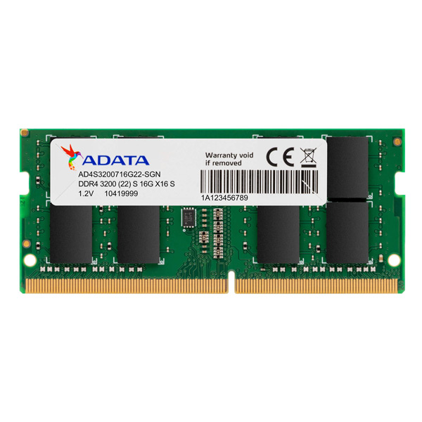 image of Adata DDR4 8 GB 3200 MHz Laptop RAM with Spec and Price in BDT