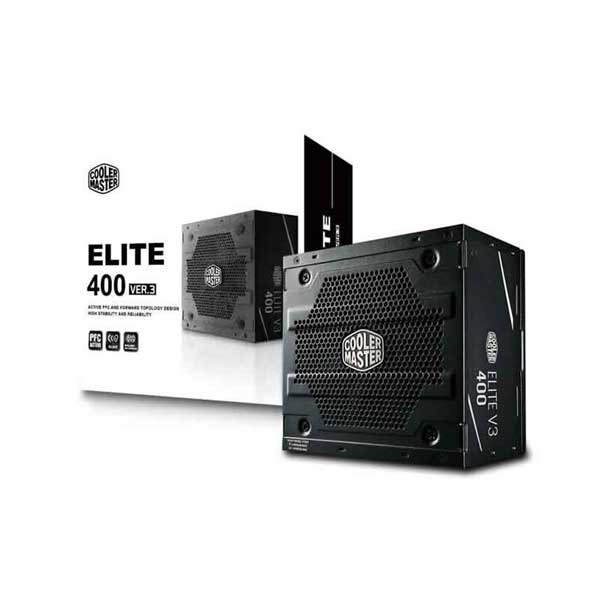 image of Cooler Master MPE-4001-ACABN-IN Elite V4 400W Power Supply with Spec and Price in BDT