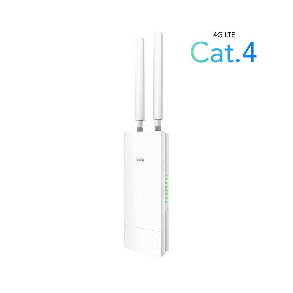 image of Cudy LT400 Outdoor 4G Cat4 N300 Wi-Fi Outdoor Router with Spec and Price in BDT