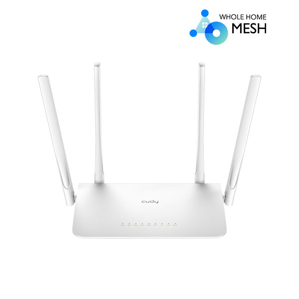 image of Cudy WR1300 AC1200 Dual-Band Gigabit Wi-Fi Mesh Router with Spec and Price in BDT