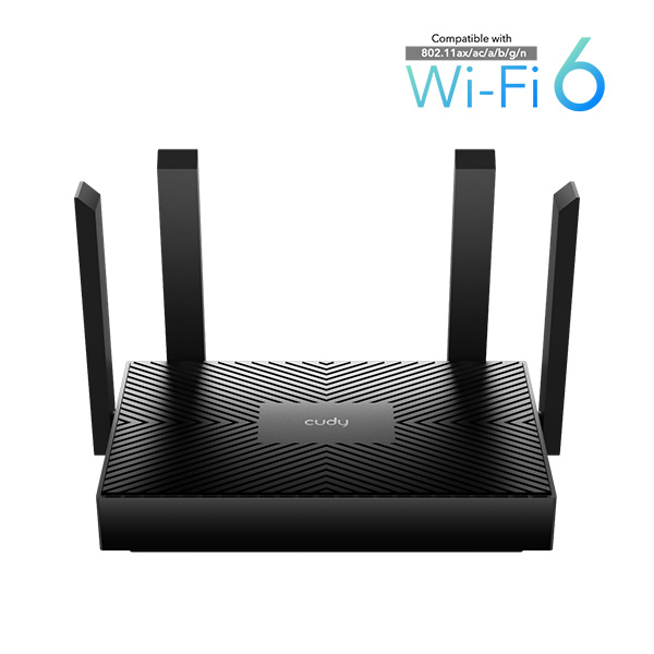 image of Cudy WR1500 AX1500 Dual-Band Gigabit Wi-Fi 6 Router with Spec and Price in BDT