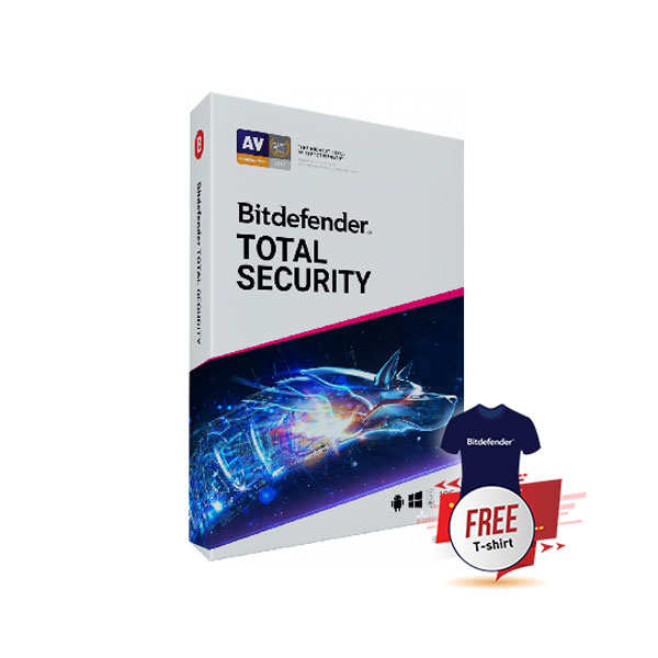 Bitdefender Total Security for Three Devices (1Y)
