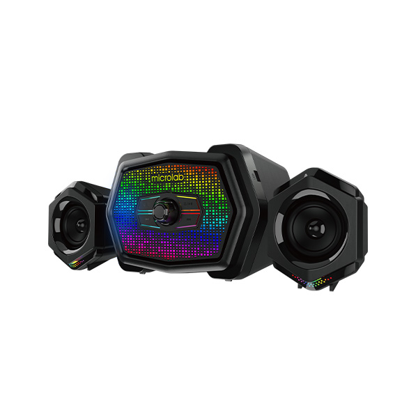 image of Microlab U220BT 2.1 Multimedia RGB USB Gaming Speaker with Spec and Price in BDT