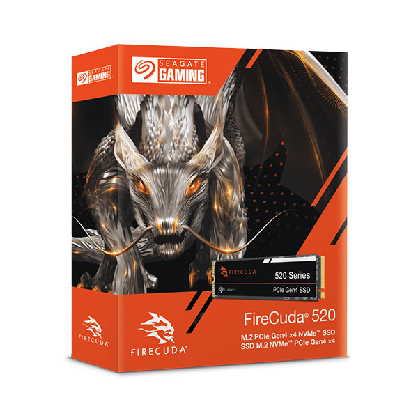 image of Seagate FireCuda 520 500GB PCIe Gen4 NVMe Internal Gaming SSD - ZP500GV3A012 with Spec and Price in BDT