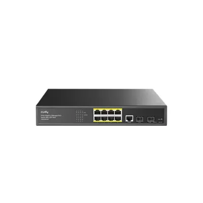 Cudy 8-GbE PoE L2 Managed Switch with 2-SFP image of Cudy 8-GbE PoE L2 Managed Switch with 2-SFP with Spec and Price in BDT