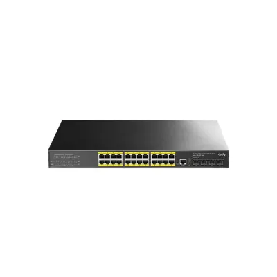 Cudy 24-GbE PoE L3 Managed Switch with 4-SFP+ image of Cudy 24-GbE PoE L3 Managed Switch with 4-SFP+ with Spec and Price in BDT