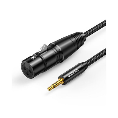 UGREEN AV182 (20244) 3.5mm Male to XLR Female Audio Cable - 2M image of UGREEN AV182 (20244) 3.5mm Male to XLR Female Audio Cable - 2M with Spec and Price in BDT