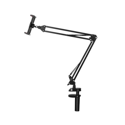 image of Ugreen LP142 (50394) Universal Holder with Folding Long Arm - Black with Spec and Price in BDT