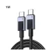 UGREEN L524 (55765) 3A USB-C to USB-C PD Fast Charging Braided Cable - 1M UGREEN L524 (55765) 3A USB-C to USB-C PD Fast Charging Braided Cable - 1M