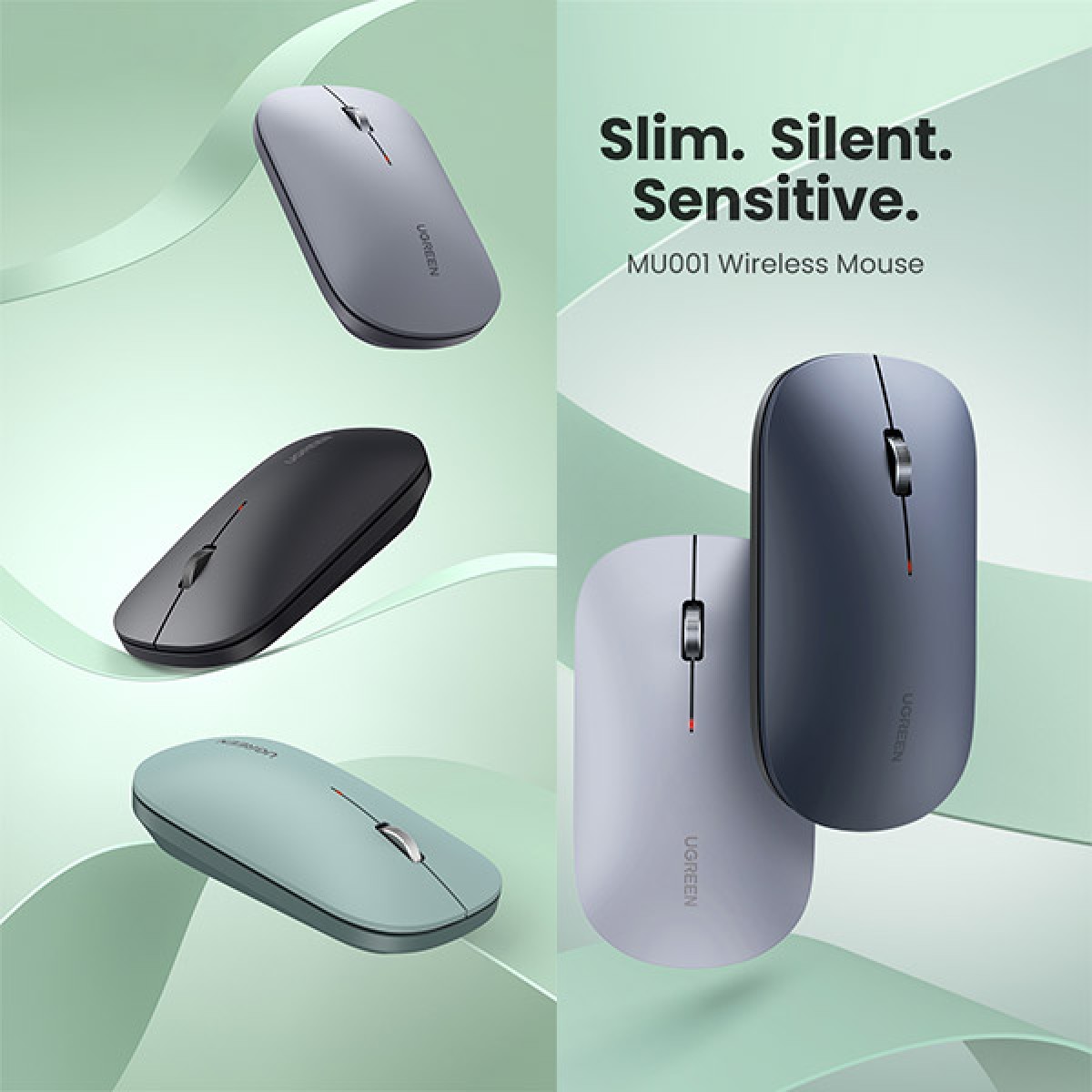 UGREEN MU001 (90373) Portable Wireless Mouse Price in BD