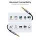 Ugreen AV183 (90788) 3.5mm 4-Pole Male to Male Audio Cable Ugreen AV183 (90788) 3.5mm 4-Pole Male to Male Audio Cable