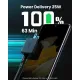 UGREEN CD250 (50576) 25W PD Fast Charger+USB Cable - US