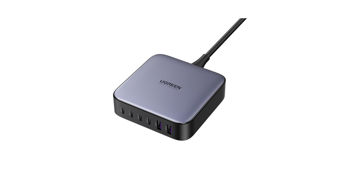 UGREEN Nexode CD271 (40914) 6-Port 200W GaN Desktop Charger Price BD