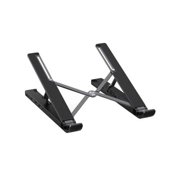 image of UGREEN CM359 (80551) Black Laptop Stand with 5-in-1 Docking Station with Spec and Price in BDT