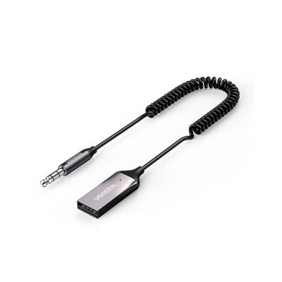 image of UGREEN CM309 (70601) Bluetooth Car Receiver Aux with Mic with Spec and Price in BDT