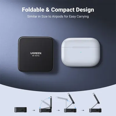 image of UGREEN CM801 (35590) Multifunction 4-in-1 USB-C Hub with Spec and Price in BDT