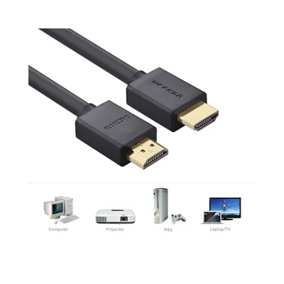 image of UGREEN HD104 (30115) 4K HDMI Male to Male Cable - 0.5M with Spec and Price in BDT