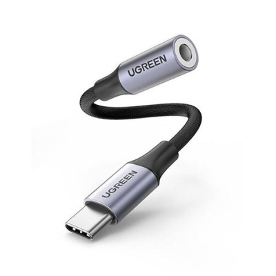 image of UGREEN AV161 (80154) USB C to 3.5mm Headphone Adapter with Spec and Price in BDT