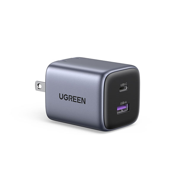 image of UGREEN CD350 (15538) Nexode 35W 2-Port GaN Fast Charger - US Plug with Spec and Price in BDT