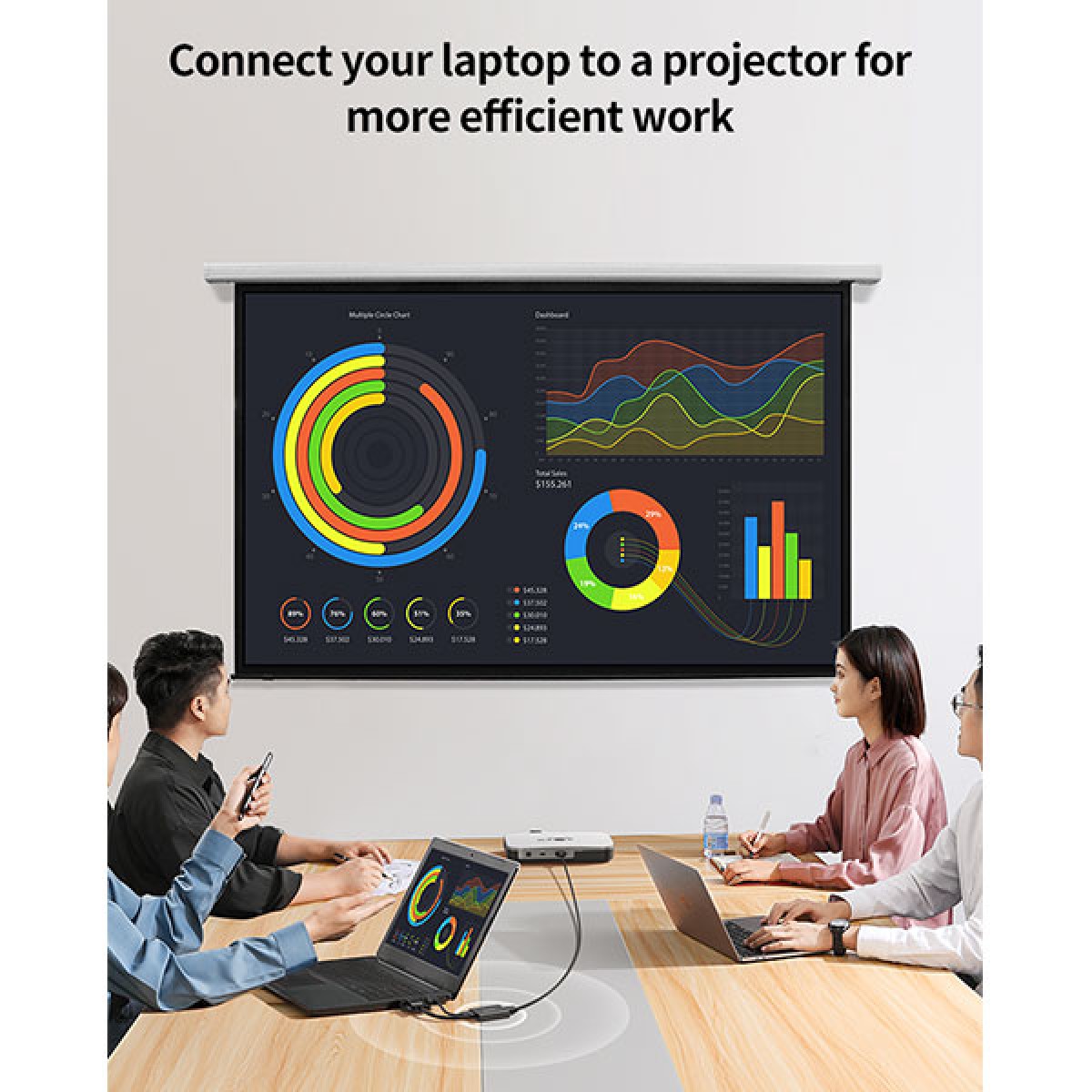 UGREEN CM513 (50945) VGA to HDMI Adapter Price in BD