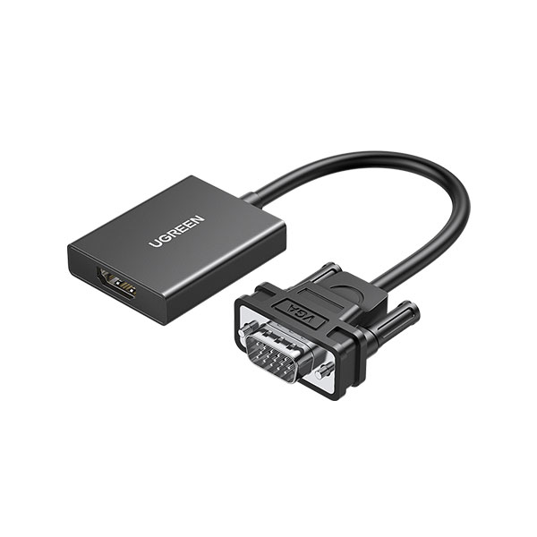 image of UGREEN CM513 (50945) VGA to HDMI Adapter with Spec and Price in BDT
