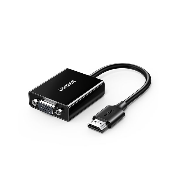 image of UGREEN CM611 (90813) HDMI to VGA Adapter with Spec and Price in BDT