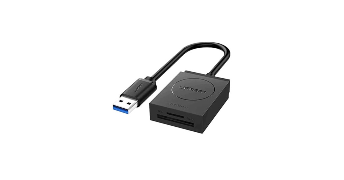 Ugreen 20250 lecteur de carte mémoire USB 3.2 Gen 1 (3.1 Gen 1) Noir