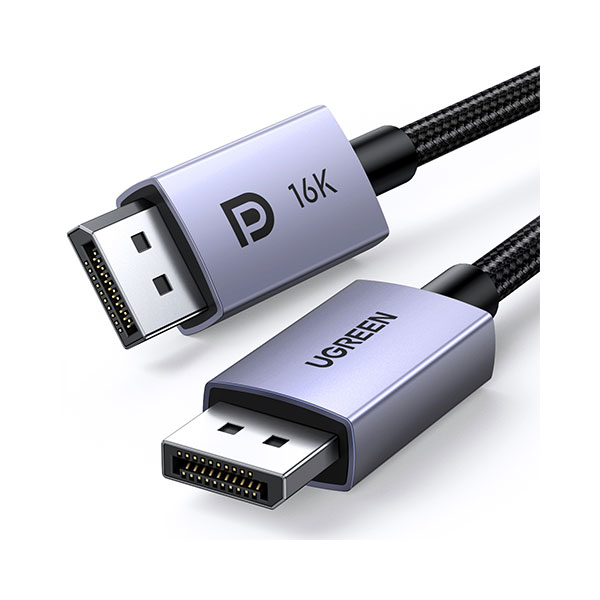 image of UGREEN DP118 (15383) VESA Certified 16K DisplayPort 2.1 Cable - 1M with Spec and Price in BDT