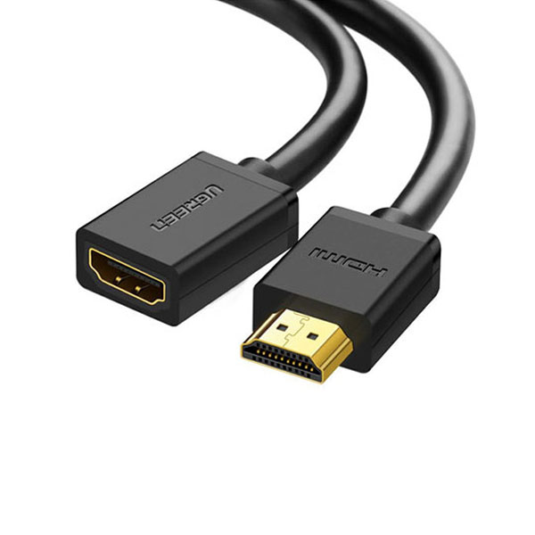 image of UGREEN HD107 (10140) HDMI Male to Female Cable - 0.5M with Spec and Price in BDT