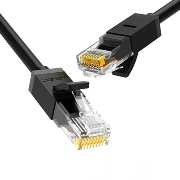 image of UGREEN NW102 (20170) Cat 6 U/UTP Lan Cable 50m (Black)  with Spec and Price in BDT