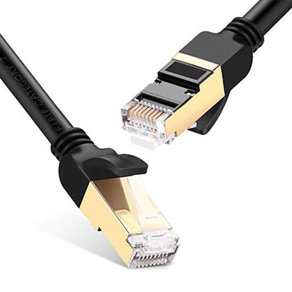 image of UGREEN NW107 (11273) Cat7 Gigabit RJ45 Ethernet Cable - 10M with Spec and Price in BDT