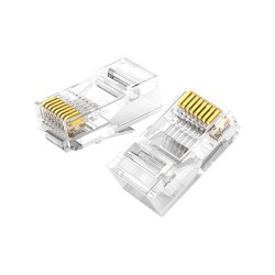 product image of UGREEN NW120 (50962) Cat6 UTP RJ45 Modular Plugs - 50 Pack with Specification and Price in BDT