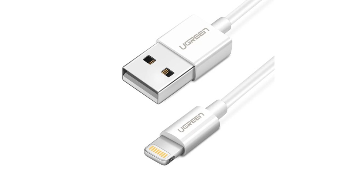 UGREEN US155 (20728) USB-A Male to Lightning Male Cable