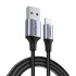 UGREEN US199 (60156) Lightning to USB Cable Aluminum Case with Braided  1m (Black) 