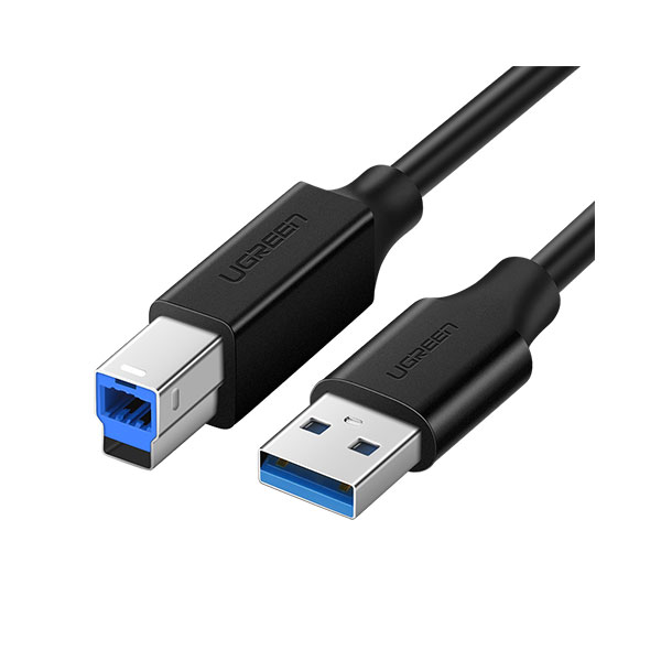 image of UGREEN US210 (10372) USB A to USB B 3.0 Printer Cable - 2M with Spec and Price in BDT