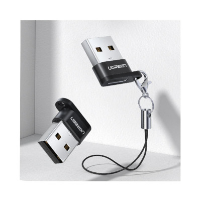 image of UGREEN US280 (50568) USB A to USB C Adapter - Black with Spec and Price in BDT