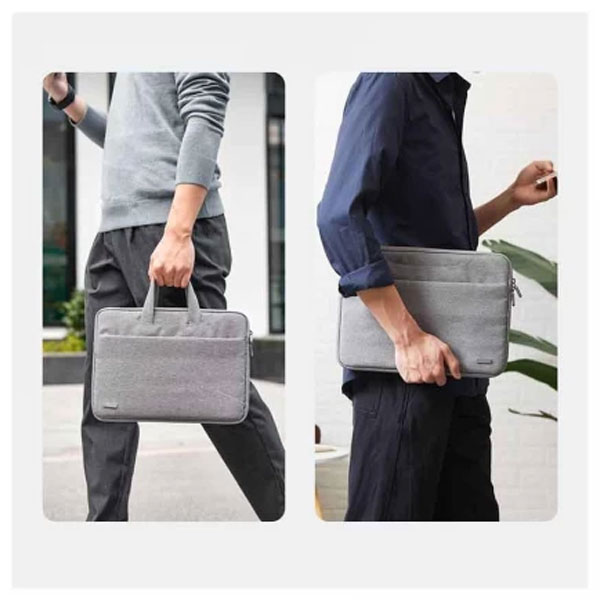 image of UGREEN LP437 (30325) 15.9 Inch Grey Laptop Sleeve Bag with Spec and Price in BDT