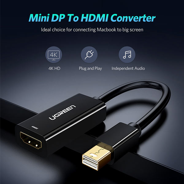 Ugreen MD112 (40360) 4K Mini DP to HDMI Converter Price in BD