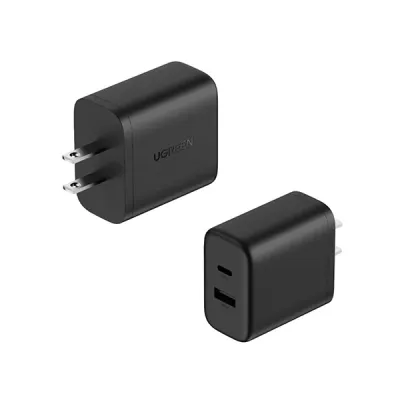 image of UGREEN X227 (45303) 20W 2-Port Fast Charger - US with Spec and Price in BDT