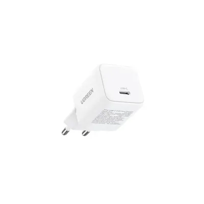 image of UGREEN X512 (55554) 20W USB-C GaN Fast Charger - EU with Spec and Price in BDT