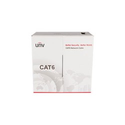 Uniview CAB-LC3100A-E-IN CAT.6 Orange Cable with UL