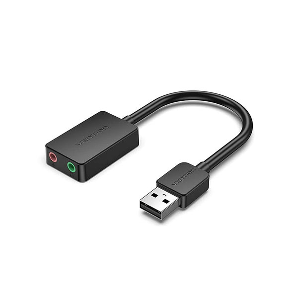 VENTION CDYB0 2port USB External Sound Card Price in BD
