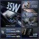 VENTION FHEN0 35W 10000mAh Mini Power Bank with Built-in USB-C Cable VENTION FHEN0 35W 10000mAh Mini Power Bank with Built-in USB-C Cable