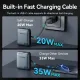 VENTION FHEN0 35W 10000mAh Mini Power Bank with Built-in USB-C Cable VENTION FHEN0 35W 10000mAh Mini Power Bank with Built-in USB-C Cable