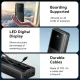 Vention FHPB0 20000mAh 22.5W LED Display Power Bank - Black