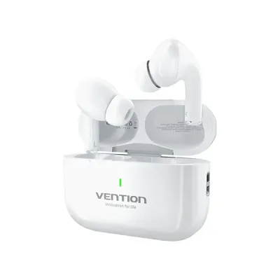 VENTION NBVW0 Echo Lite E11 Wireless Bluetooth Earbuds - White image of VENTION NBVW0 Echo Lite E11 Wireless Bluetooth Earbuds - White with Spec and Price in BDT