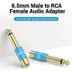 VENTION VDD-C03 6.35mm Male to RCA Female Audio Adapter VENTION VDD-C03 6.35mm Male to RCA Female Audio Adapter