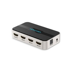 VENTION AFJH0 3-in-1 Out HDMI Switcher With Audio Separation
